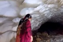 بهشت یخی در مرز ایران