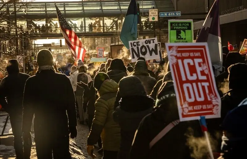 تظاهرات ضد ترامپ در شهرهای مختلف آمریکا