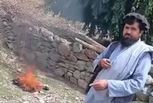 آتش زدن شلوار شهروندان افغان توسط طالبان!