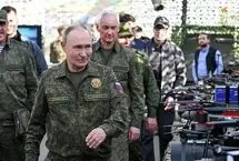 پوتین در اتاق جنگ خبر تصرف دو منطقه اوکراین را دریافت کرد