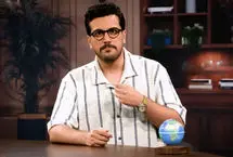 حضور ربات‌های انسان‌نما در برنامه امیرحسین قیاسی