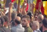 ببینید؛ استقبال پرشور مردم لبنان از علی لاریجانی