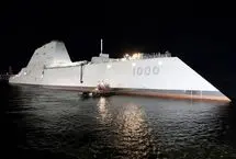 Zumwalt؛ ناوشکنی که اندازه یک قایق دیده می‌شود!