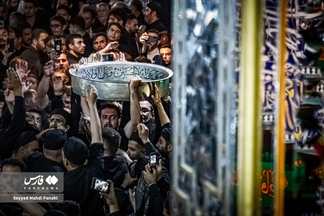 تصاویر؛ آیین سنتی طشت‌گذاری در اردبیل