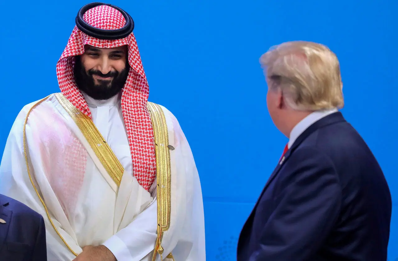 ببینید؛ ترامپ در لحظات خداحافظی از بن سلمان رقص معروف خود را انجام نداد