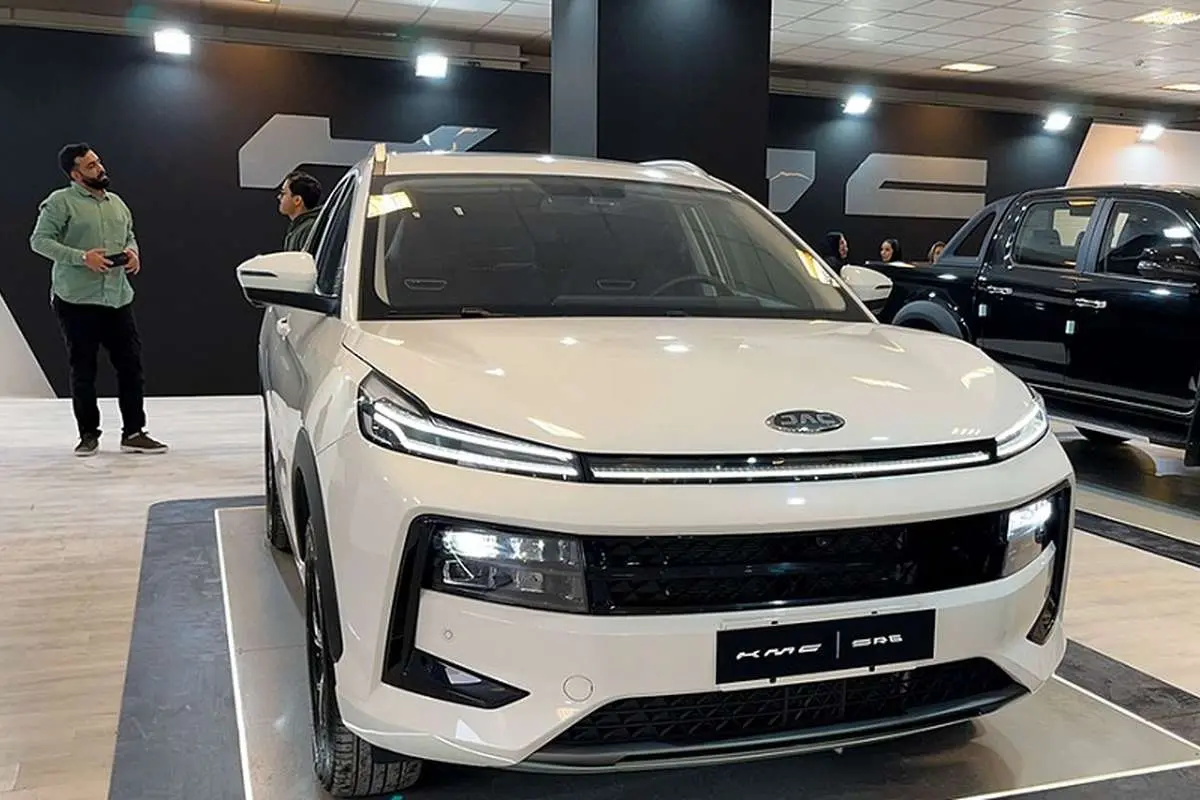 کی‌ام‌سی SR6؛ جایگزین S5 کرمان‌موتور رونمایی شد