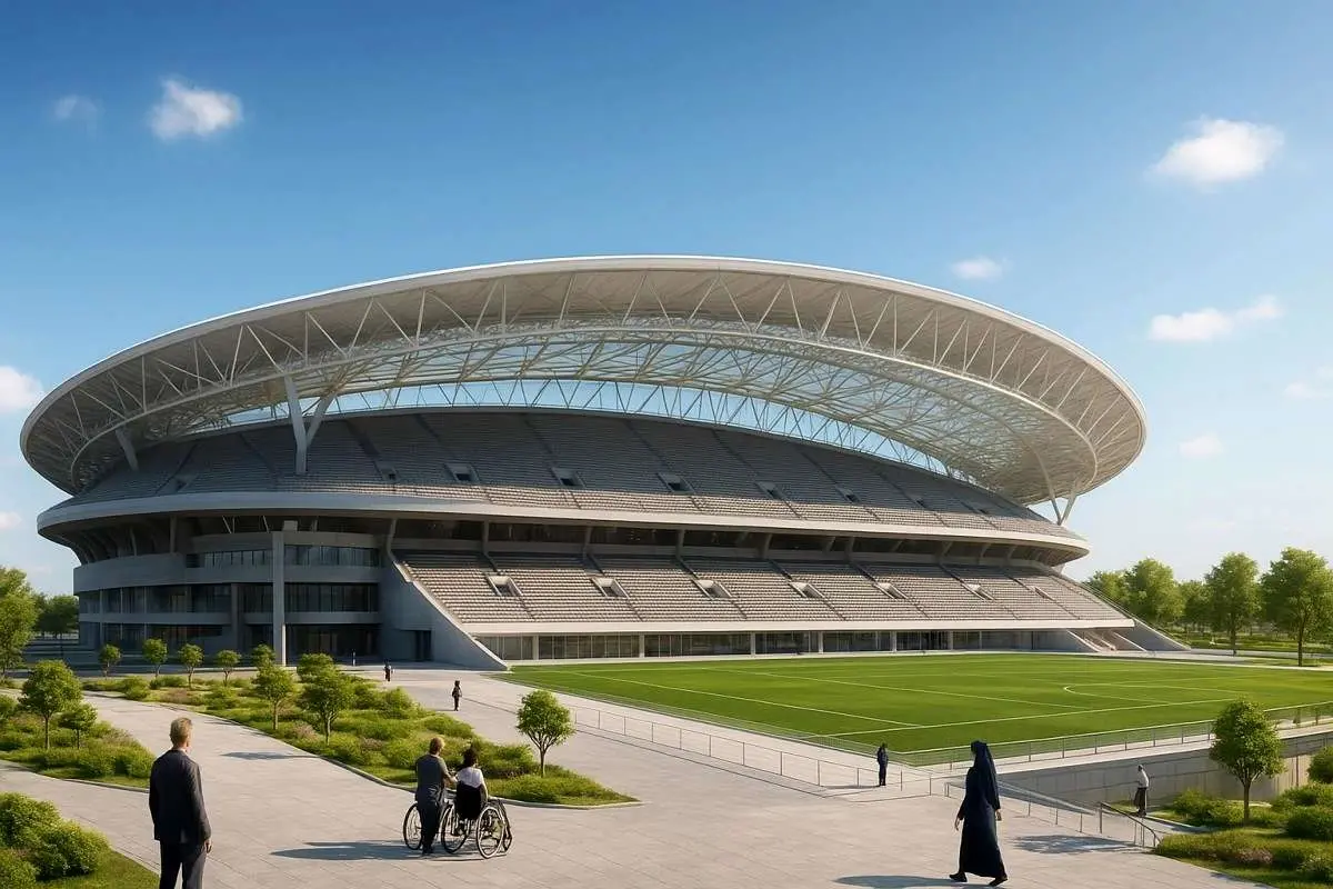 ورزشگاه جدید پایتخت جانمایی شد