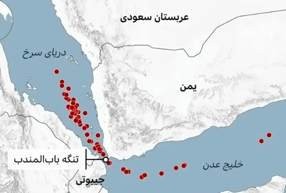 تنگه باب‌المندب بسته شد