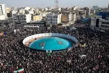 مراسم بیعت با سومین رهبر انقلاب در تهران