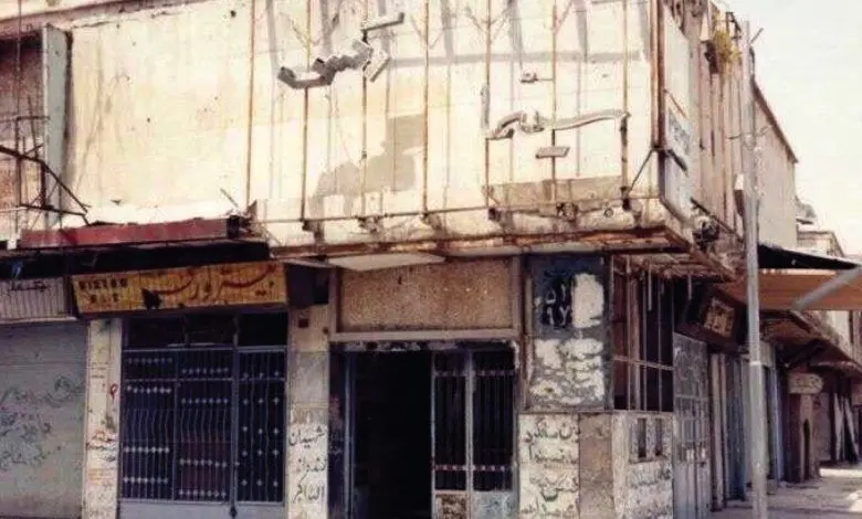 سینما رکس آبادان قبل و بعد از آتش‌سوزی مرداد ۱۳۵۷