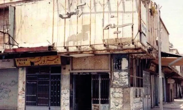 سینما رکس آبادان قبل و بعد از آتش‌سوزی مرداد ۱۳۵۷