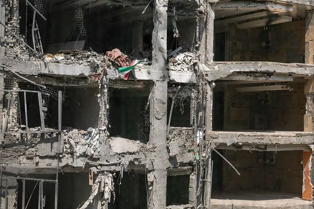 تصاویر؛ بازسازی خانه‌های ویران‌ شده پس از جنگ ۱۲ روزه