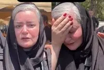 حضور جمعی از هنرمندان در مراسم خاکسپاری مادر داریوش فرضیایی