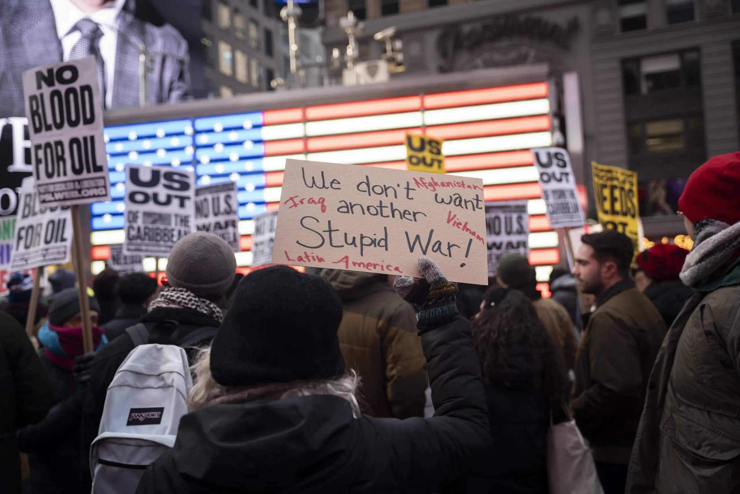 خشم و شادی آمریکایی‌ها از بازداشت مادورو