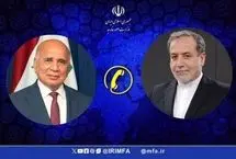 عراقچی در تماس تلفنی با وزیر خارجه عراق: تهران به دفاع از خود ادامه خواهد داد
