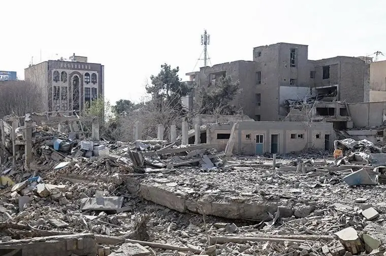 تصاویر؛ حملات هوایی آمریکا و اسرائیل به مناطق مسکونی تهران