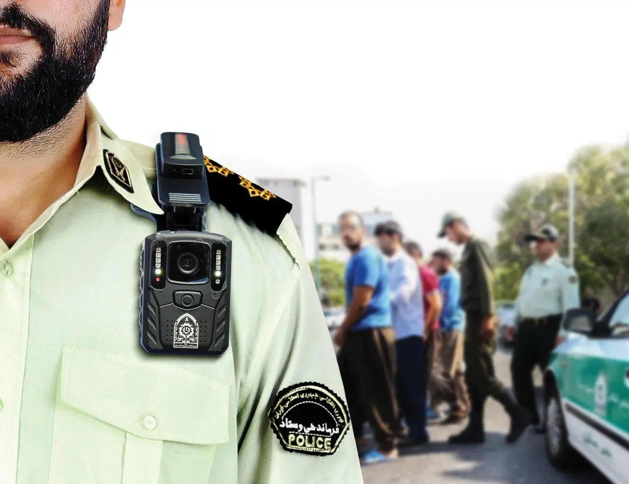 نصب دوربین بر روی البسه یگان حفاظت متروی تهران