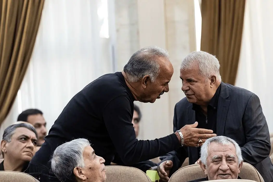 تصاویر؛ مراسم ترحیم منوچهر شفقتیان با حضور پیشکسوتان فوتبال ایران