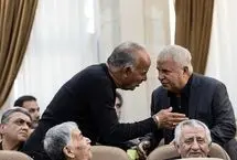 تصاویر؛ مراسم ترحیم منوچهر شفقتیان با حضور پیشکسوتان فوتبال ایران