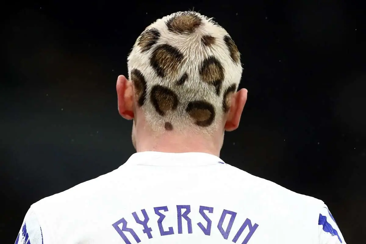 عکس؛ مدل موی پلنگی مدافع تیم ملی نروژ