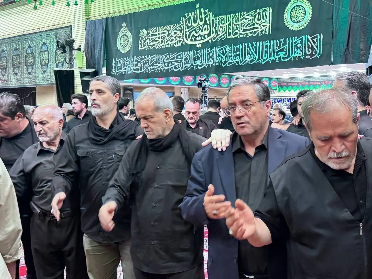پزشکیان در شام غریبان ارومیه