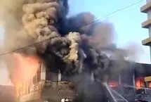 وقوع آتش‌سوزی بزرگ در قندهار