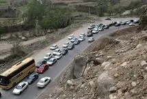 کندوان و آزادراه تهران - شمال یک‌طرفه شد
