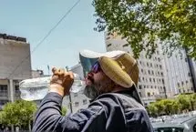 تصاویر؛ اوج گرمای تابستان در مشهد