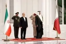 پزشکیان به امیر قطر: مردم ایران از حقوق مشروع خود دفاع می‌کنند