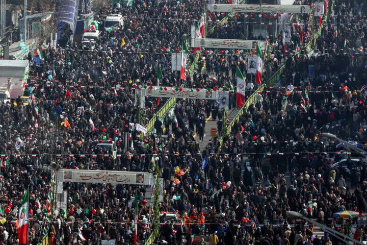 تصاویر راهپیمایی ۲۲ بهمن در سراسر کشور