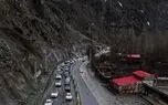 ترافیک سنگین در آزادراه تهران - شمال