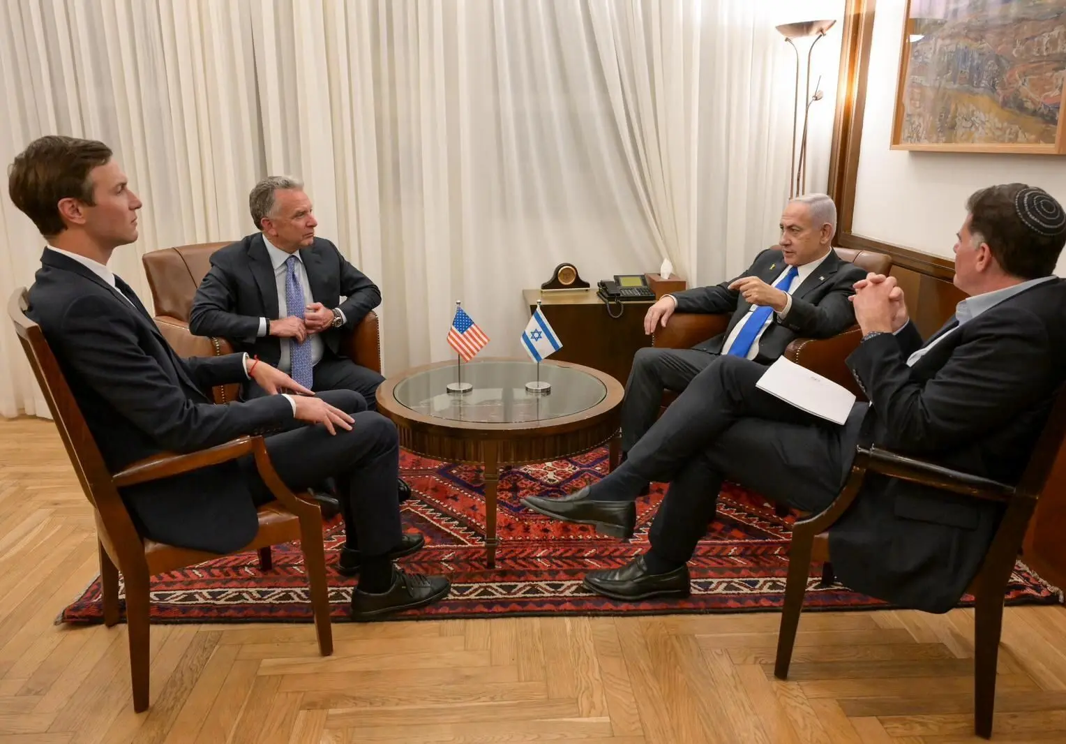 نشست ۳ ساعته ویتکاف و نتانیاهو با حضور رئیس موساد
