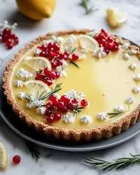 دسر بیسکوییت و انار با کرم لوتوس؛ ویژه شب چله 