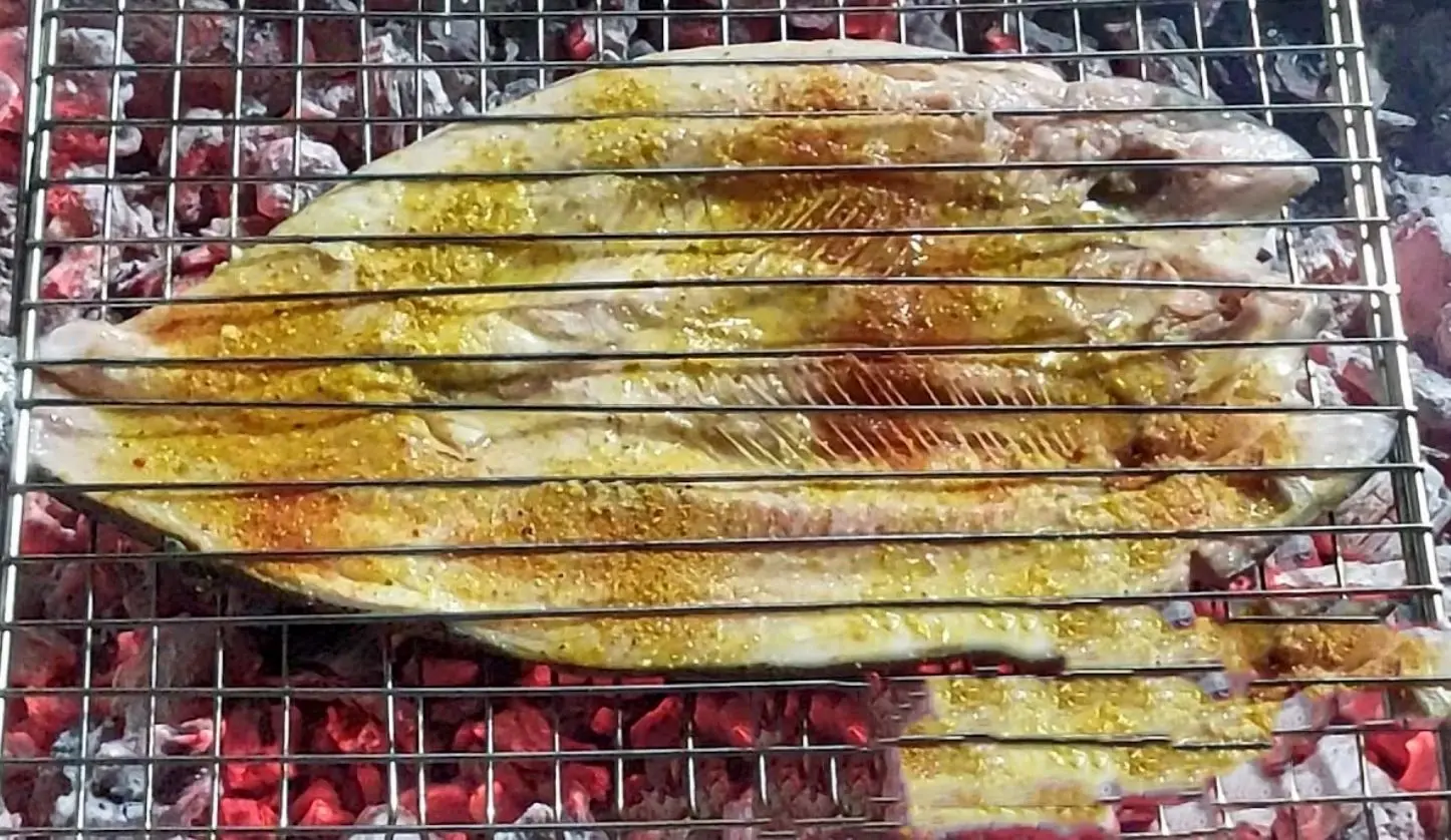 ببینید؛ طرز تهیه ماهی کبابی با برنج ایرانی چمپا