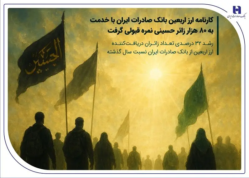 کارنامه ارز اربعین بانک صادرات ایران با خدمت به 80 هزار زائر حسینی نمره قبولی گرفت 