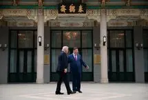 دیدار حساس ترامپ و شی جین‌پینگ در واشنگتن