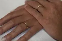 زیر حلقه ازدواج رونالدو و جورجینا چه چیزی حک شده؟

