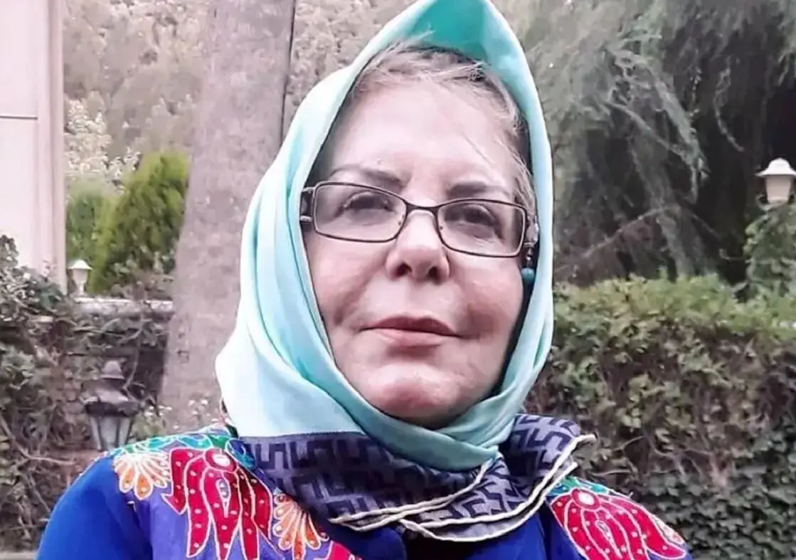 چهره «پوراندخت مهیمن» در 35 سالگی و در ششمین فیلم اش؛ سال 66