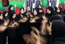 ببینید؛ سوگواری ایستاده زنان بوشهری به یاد شهدای کربلا