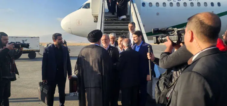 رئیس جمهور وارد یاسوج شد