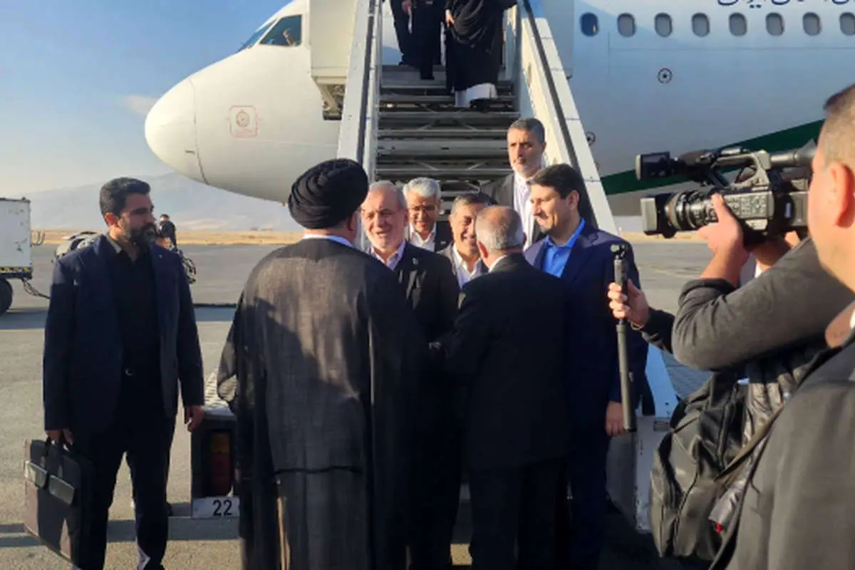 رئیس جمهور وارد یاسوج شد