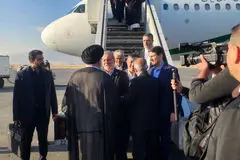 رئیس جمهور وارد یاسوج شد