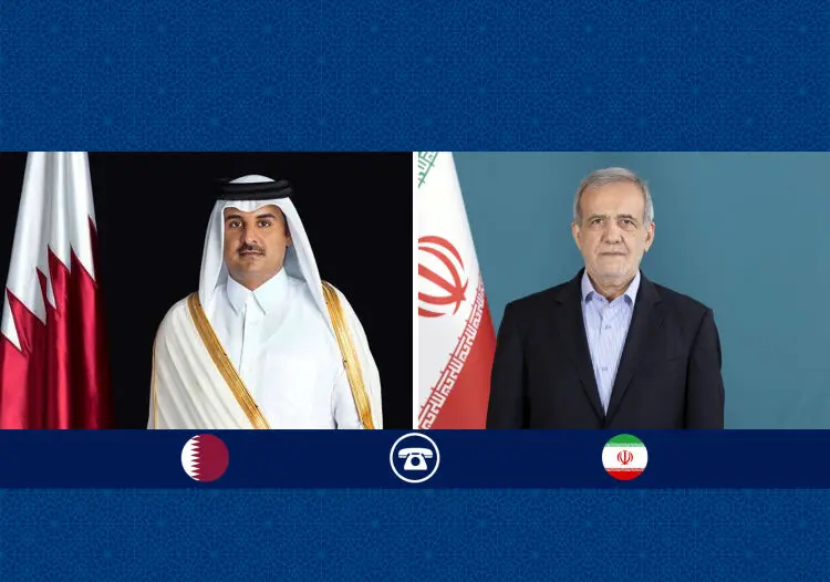 گفت‌وگوی تلفنی سران ایران و قطر/ پزشکیان: تلاش‌ها برای توافق جامع در حال جمع‌بندی است
