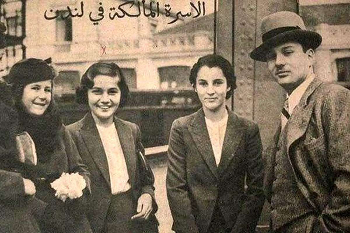 تصویر کمتر دیده شده از همسر مصری شاه