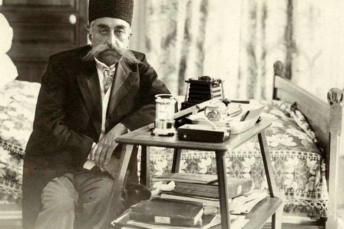 تصویر؛ مظفرالدین‌شاه قاجار در ۱۴ سالگی