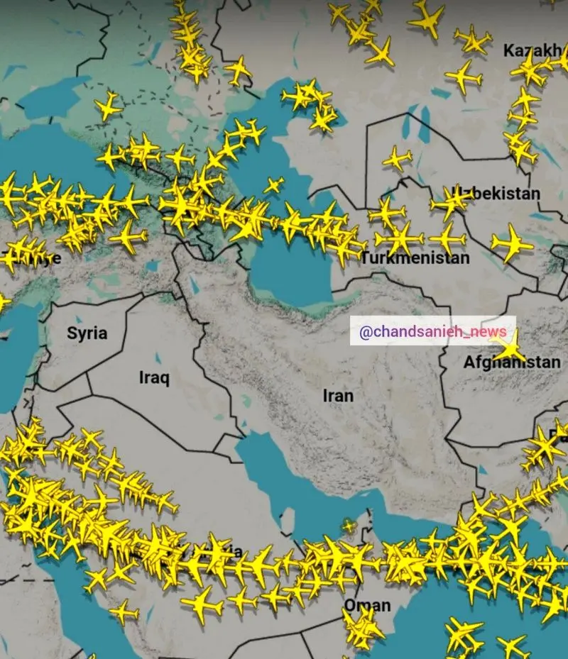 آسمان منطقه