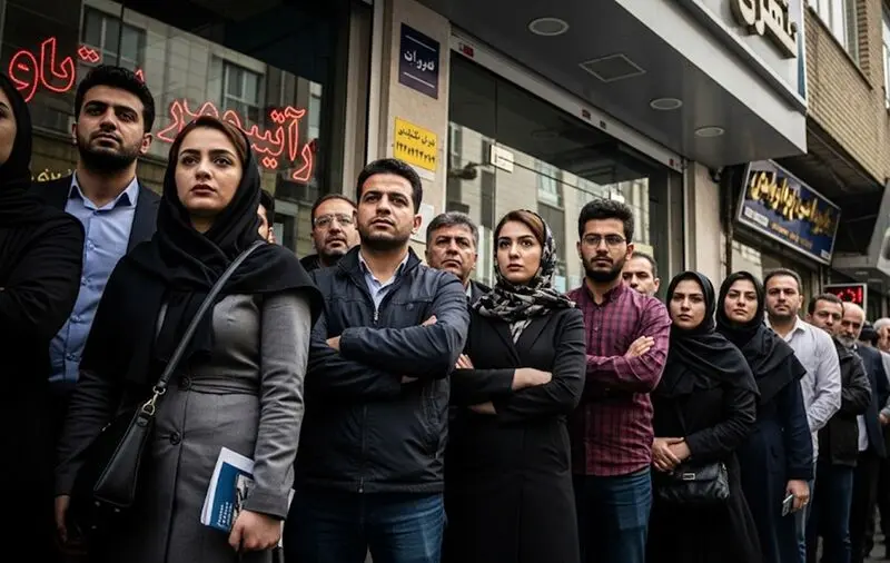 صف خرید طلا یا صف خرید دلار صرافی