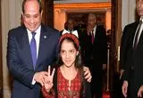 واکنش احساسی سیسی به دیدار با دختربچه مجروح فلسطینی