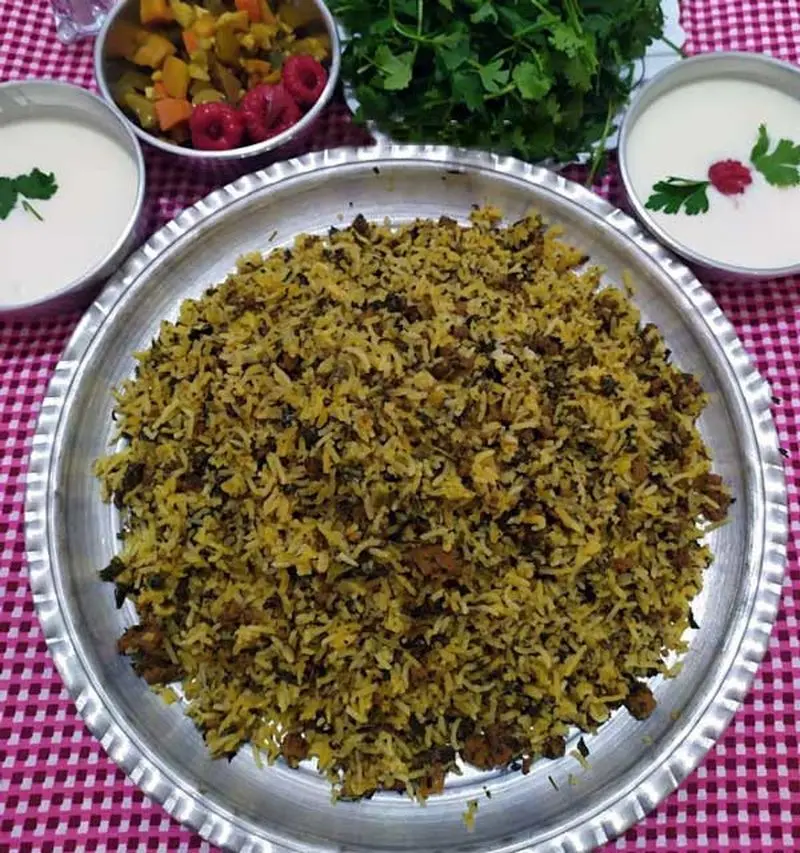 ریحان پلو