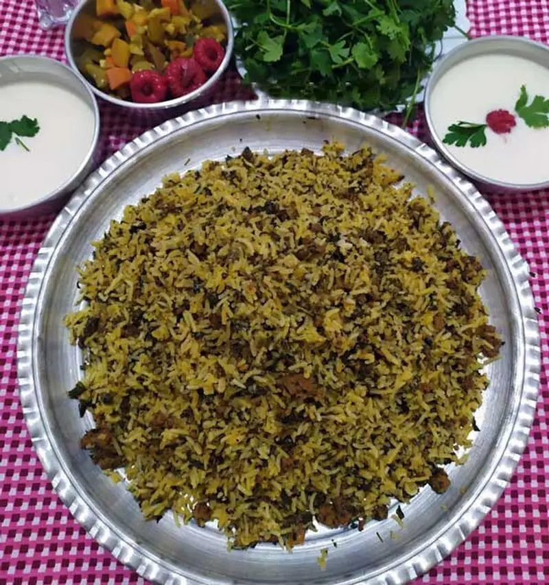 ریحان پلو